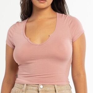 3 For $30 NWOT Bozzolo Cit Front Crop Top Pink